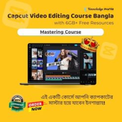 Capcut- Pc video Editing Course Bangla with 6GB+ Free Resources