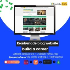Readymade Blogging Website in WordPress